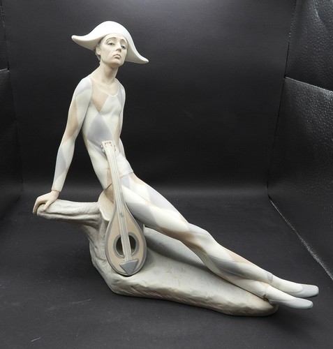 Lladro zaphir harlequin - harlequin, masked