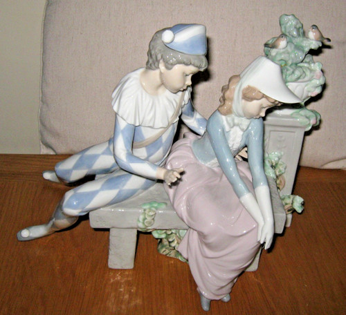 Nao lladro harlequin - nao,