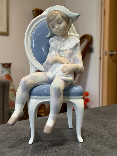 Lladro young harlequin - “young, harlequin”