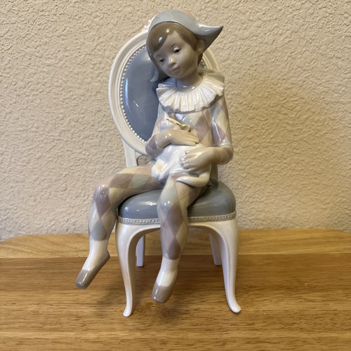 Lladro young harlequin 1229 - young,