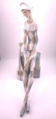 Gorgeous retired lladro sad - lladro, "sad