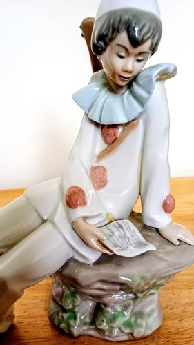 Nao lladro pierrot - lladro,