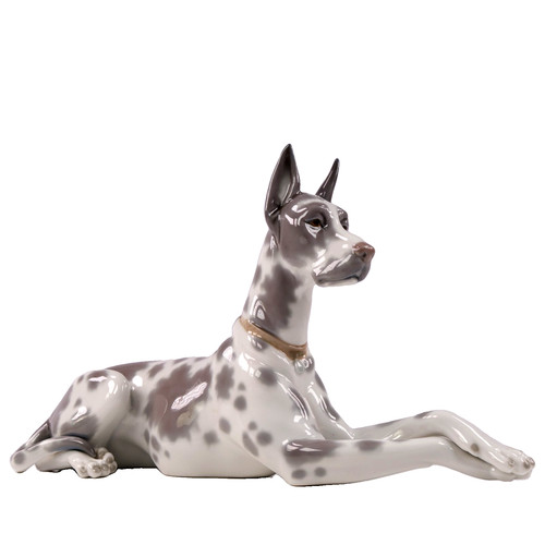 Lladro great dane dog - lladro,