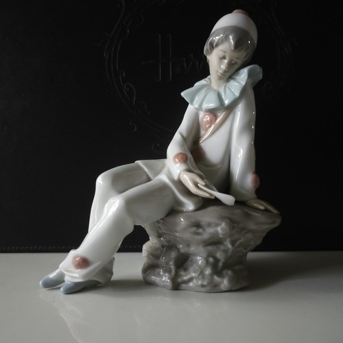 Nao lladro pierrot - nao,