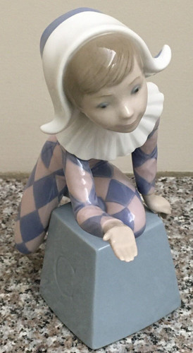 Lladro 5077 harlequin - lladro, #5077