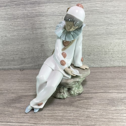 Nao lladro pierrot - nao,