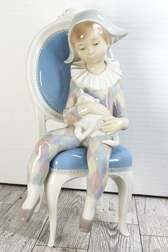 Lladro young harlequin 1229 - young, ~