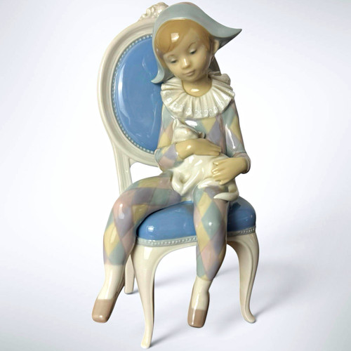 Lladro 1229 young harlequin - lladro, #1229