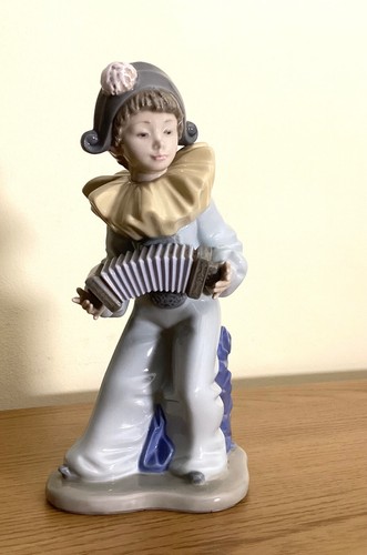Nao lladro harlequin - lladro, harlequin's